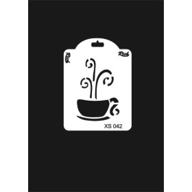 Rich XS Serisi Stencil 14x10cm XS 042 Rich XS Serisi Stencil 14x10cm XS 042