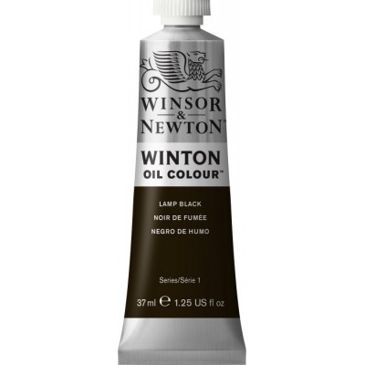 25 LAMP BLACK Winsor & Newton Winton Yağlı Boya 