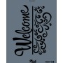Rich New Seri N-428 Stencil 35x25cm