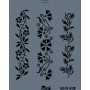 Rich New Seri N-439 Stencil 35x25cm