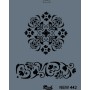 Rich New Seri N-442 Stencil 35x25cm