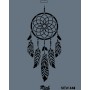 Rich New Seri N-448 Stencil 35x25cm
