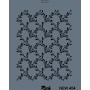 Rich New Seri N-454 Stencil 35x25cm