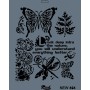 Rich New Seri N-464 Stencil 35x25cm