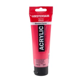 Talens Amsterdam Akrilik Boya 120 ml. 317 Transparent Red Medium Talens Amsterdam Akrilik Boya 120 ml. 317 Transparent Red Medium