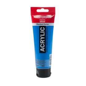 Talens Amsterdam Akrilik Boya 120 ml. 582 Manganese Blue Phthalo Talens Amsterdam Akrilik Boya 120 ml. 582 Manganese Blue Phthalo