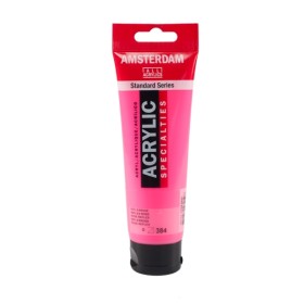 Talens Amsterdam Akrilik Boya 120 ml. 384 Reflex Rose (Fosforlu) Talens Amsterdam Akrilik Boya 120 ml. 384 Reflex Rose (Fosforlu)