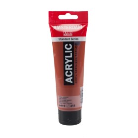 Talens Amsterdam Akrilik Boya 120 ml. 411 Burnt Sienna Talens Amsterdam Akrilik Boya 120 ml. 411 Burnt Sienna