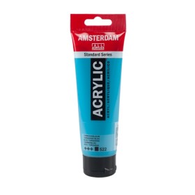 Talens Amsterdam Akrilik Boya 120 ml. 522 Turquoise Blue Talens Amsterdam Akrilik Boya 120 ml. 522 Turquoise Blue