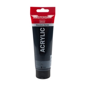 Talens Amsterdam Akrilik Boya 120 ml. 702 Lamp Black Talens Amsterdam Akrilik Boya 120 ml. 702 Lamp Black