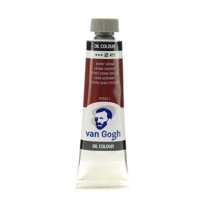 Talens Van Gogh Yağlı Boya 40 ml. 411 Burnt Sienna
