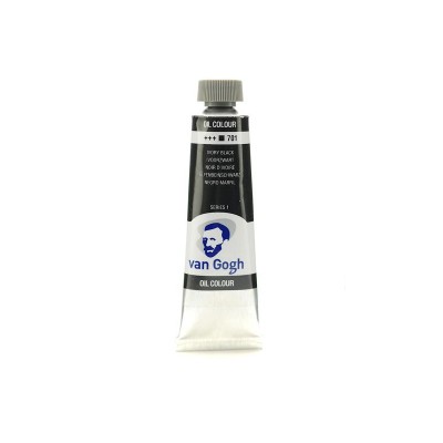 Talens Van Gogh Yağlı Boya 40 ml. 701 Ivory Black