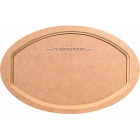 Oval Tepsi küçük 36x22cm Oval Tepsi küçük 36x22cm
