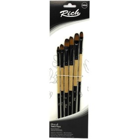 Rich 6'lı KEDİ DİLİ Fırça Seti