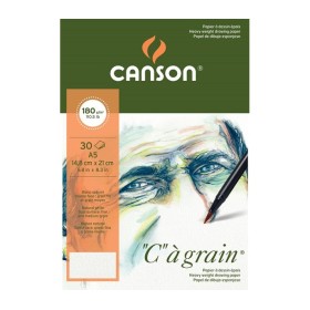 Canson "C"a Grain İnce Dokulu Eskiz Blok 180 gr. A5 30 Sayfa