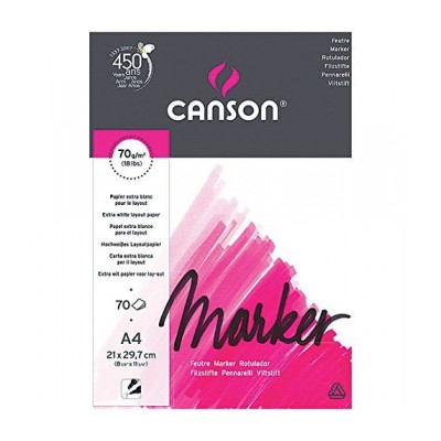 Canson Marker Layout Blok A4 70 gr. 70 Sayfa