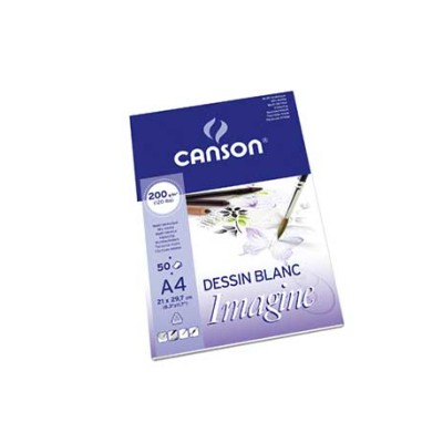 Canson Imagine Çok Amaçlı Blok 200 gr. 50 Sayfa A4