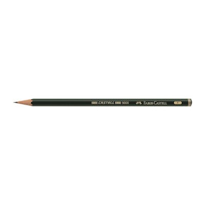 Faber Castell 9000 Dereceli Kalem F