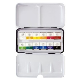 Mungyo Profesyonel Suluboya Seti 12 Renk Yarım Boy Mungyo Profesyonel Suluboya Set 12 Renk Yarım Boy