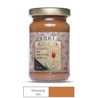 Artdeco Geleneksel Ebru Boyası 105ml Kahve