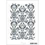 Rich New Seri N-503 Stencil 35x25cm