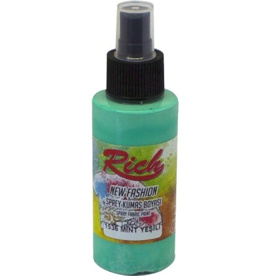 Rich New Fashion Sprey Kumaş Boyası 100cc- 1536 MİNT