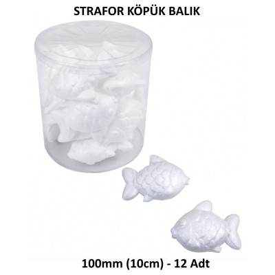 Strafor Köpük 10cm BALIK -12'li KUTU