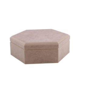 Altıgen Büyük Boy Kutu 21x21x8 KT-24 Altıgen Büyük Boy Kutu 21x15x7 KT-24