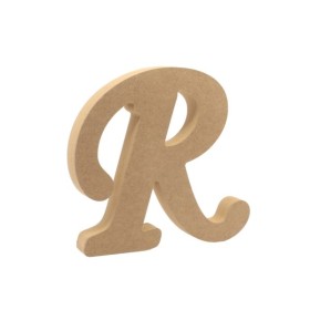 18mm R - Harf Ahşap Obje HR21 Ahşap Obje HR21