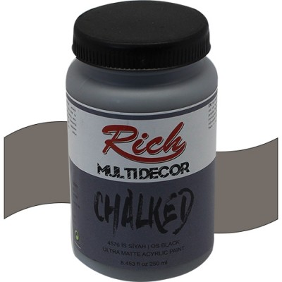 Rich Multi Decor Chalked Akrilik 250cc 4576 İS SİYAH