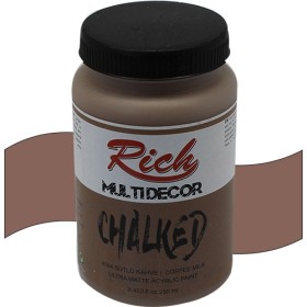 Rich Multi Decor Chalked Akrilik 250cc 4584 SÜTLÜ KAHVE Rich Multi Decor Chalked Akrilik 250cc 4584 SÜTLÜ KAHVE