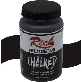 Rich Multi Decor Chalked Akrilik 250cc 4588 ÇİKOLATA Rich Multi Decor Chalked Akrilik 250cc 4588 ÇİKOLATA