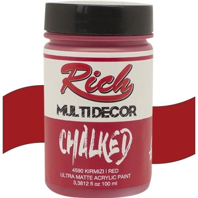 Rich Multi Decor Chalked Akrilik 4590 - Kırmızı 100cc