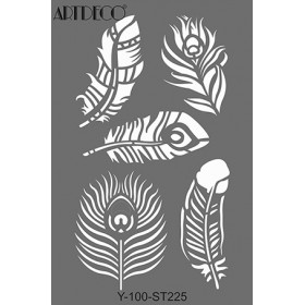 Artdeco Stencil A4  21x29cm ST225