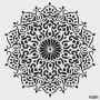 biStencil Şablon 25x25cm K-001