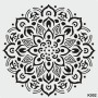 biStencil Şablon 25x25cm K-002