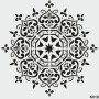 biStencil Şablon 25x25cm K-018