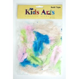 Kids Arts Renkli Tüyler HX-130707