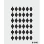 biStencil Şablon 14x18cm Y-003