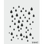 biStencil Şablon 14x18cm Y-007