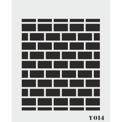 biStencil Şablon 14x18cm Y-014