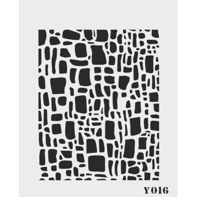 biStencil Şablon 14x18cm Y-016