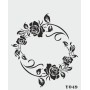 biStencil Şablon 14x18cm Y-049