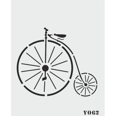 biStencil Granbi Bisiklet Şablon 14x18cm Y-062