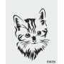 biStencil Şablon 14x18cm  Y-078