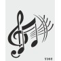biStencil Şablon 14x18cm  Y-102