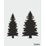 biStencil Şablon 14x18cm  Y-104