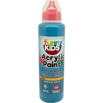 Funny Kids Akrilik Boya 500cc - 2716 TURKUAZ
