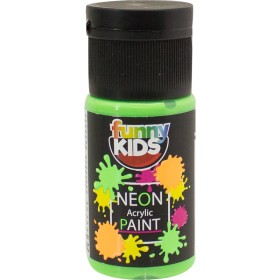 Funny Kids Neon Akrilik Boya 20cc - 4804 YEŞİL
