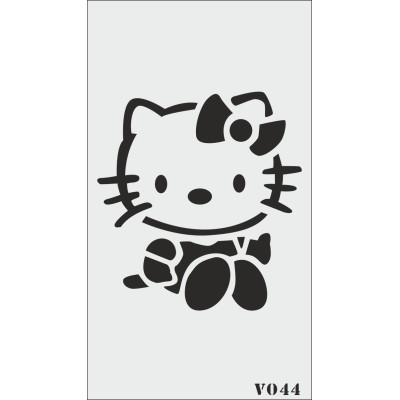 biStencil Şablon 9x16cm V-044